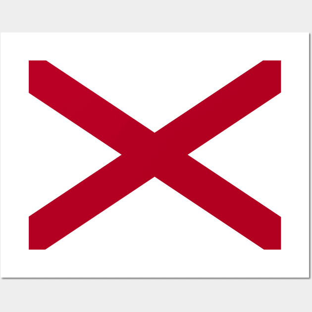 Alabama Flag Wall Art by taoistviking